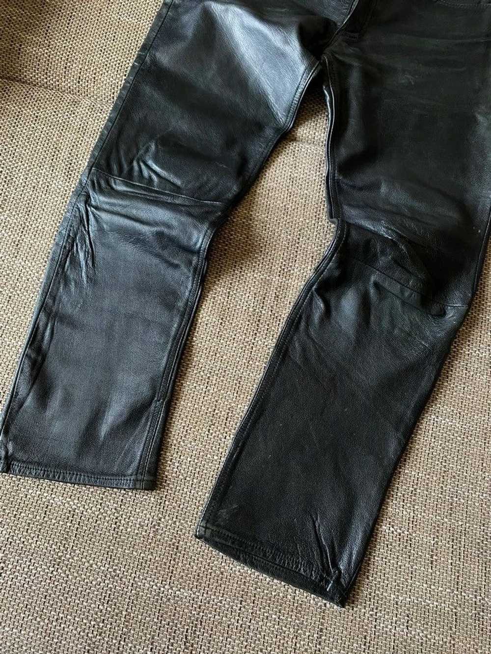 Genuine Leather × Leather × Vintage Vintage leath… - image 3