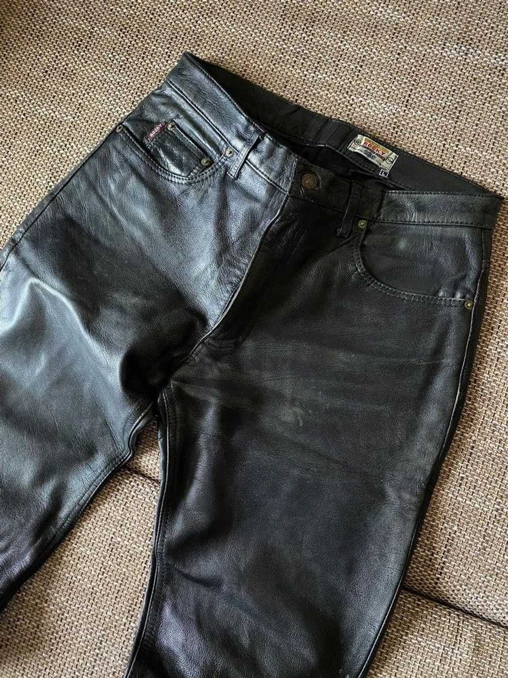 Genuine Leather × Leather × Vintage Vintage leath… - image 4