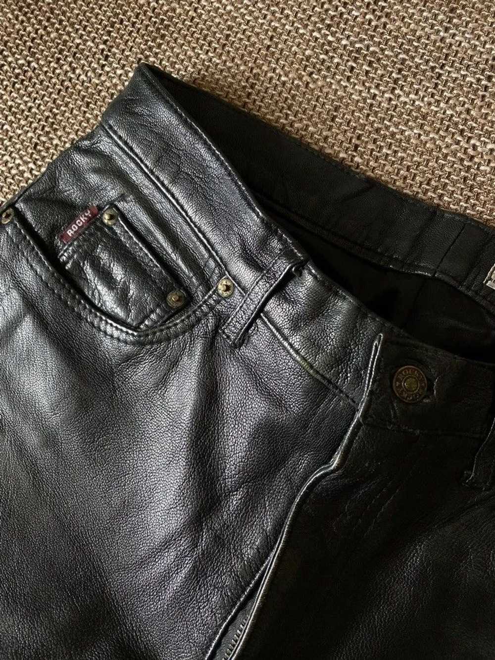 Genuine Leather × Leather × Vintage Vintage leath… - image 6