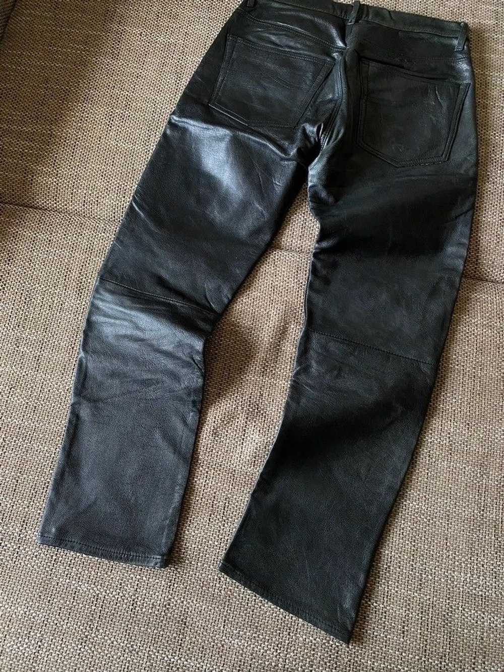 Genuine Leather × Leather × Vintage Vintage leath… - image 9