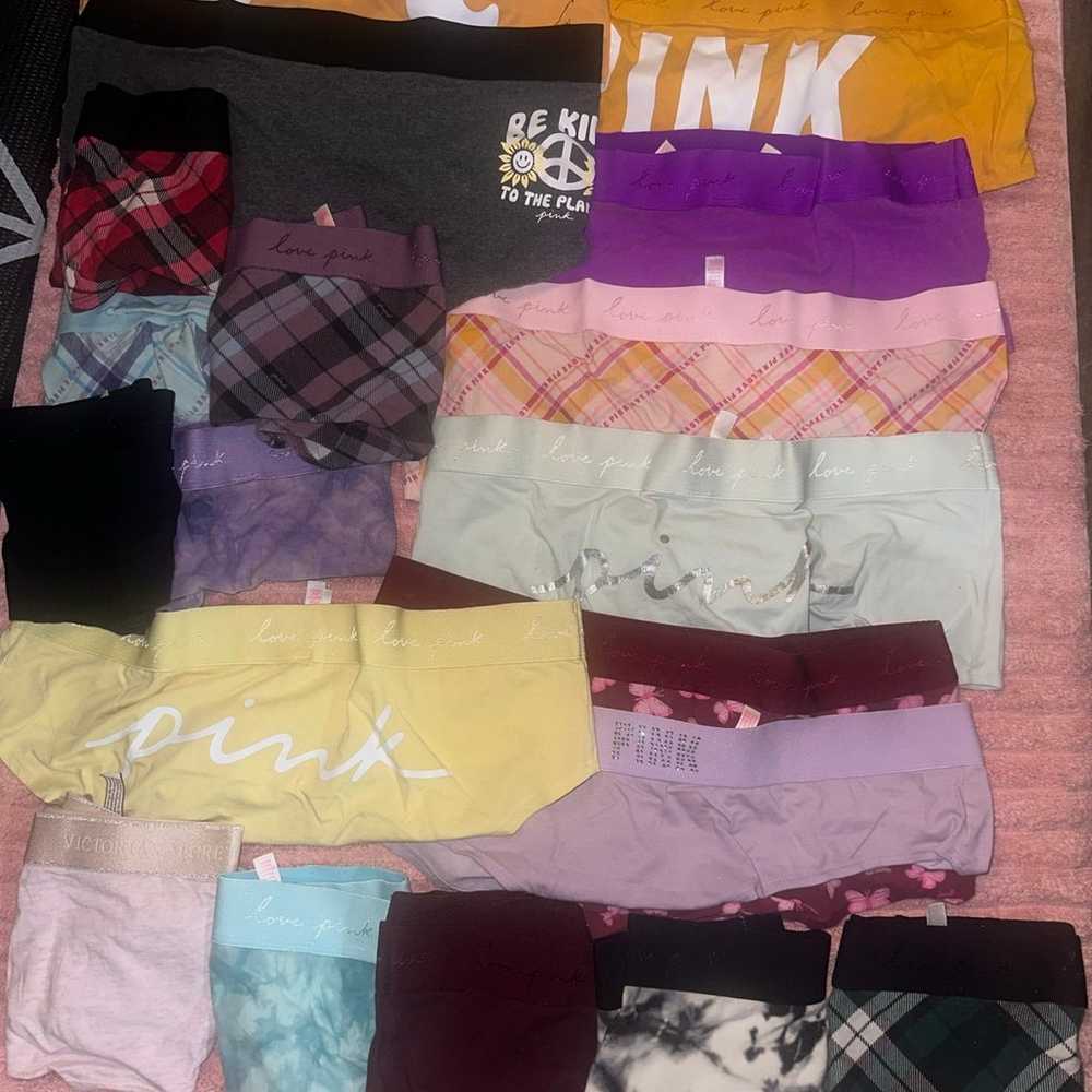 victorias secret/pink underwear lot women - image 2