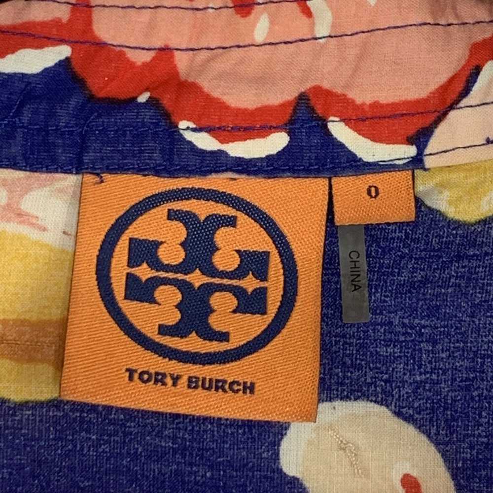 Tory Burch Stephanie Clear Sequins Floral V Neck … - image 10
