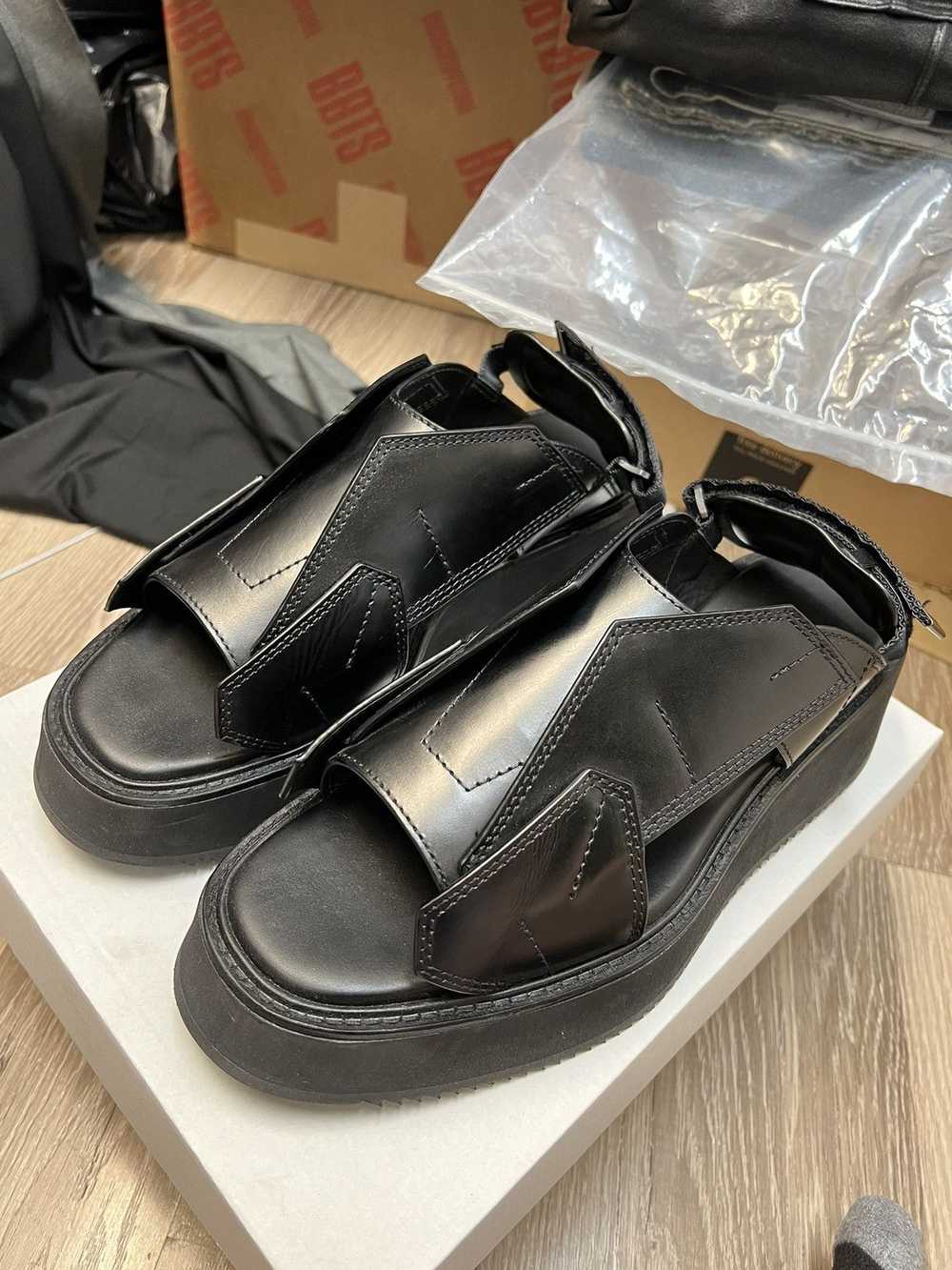 Julius Edge leather sandals - image 5