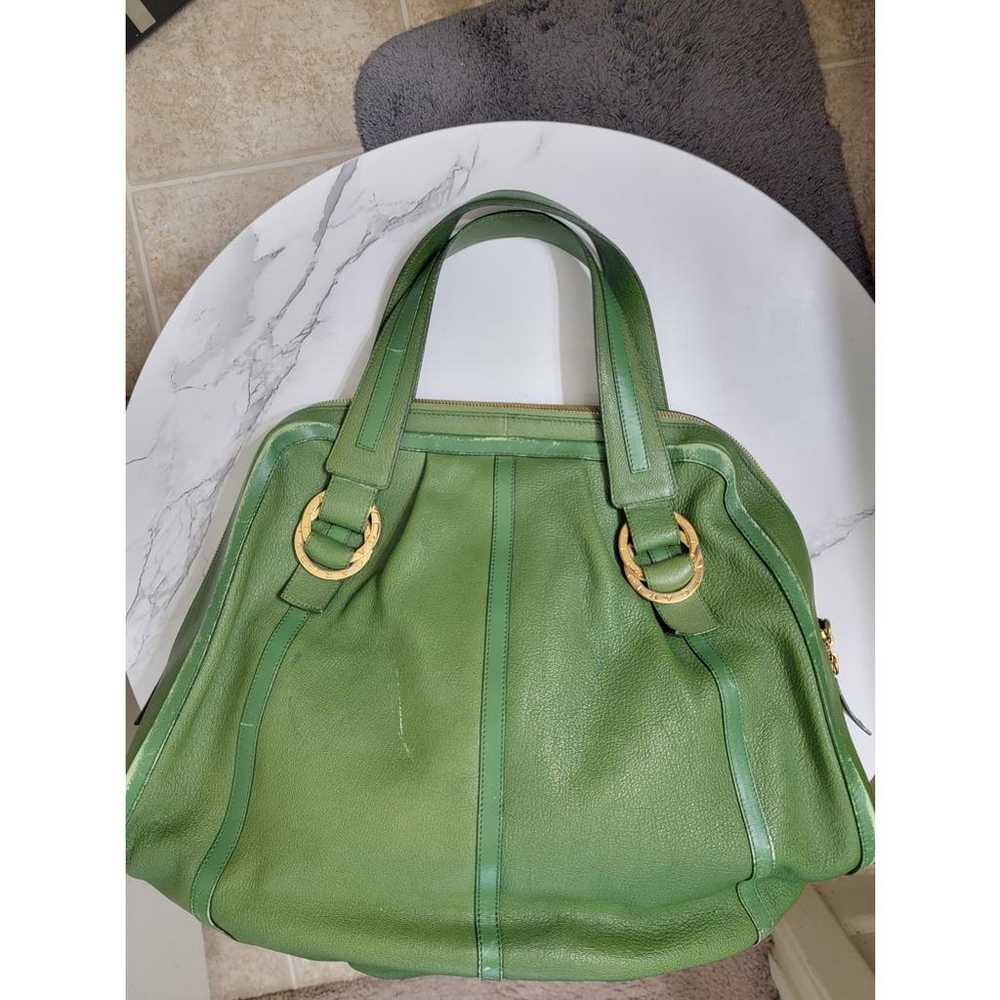 Bvlgari Chandra leather handbag - image 5