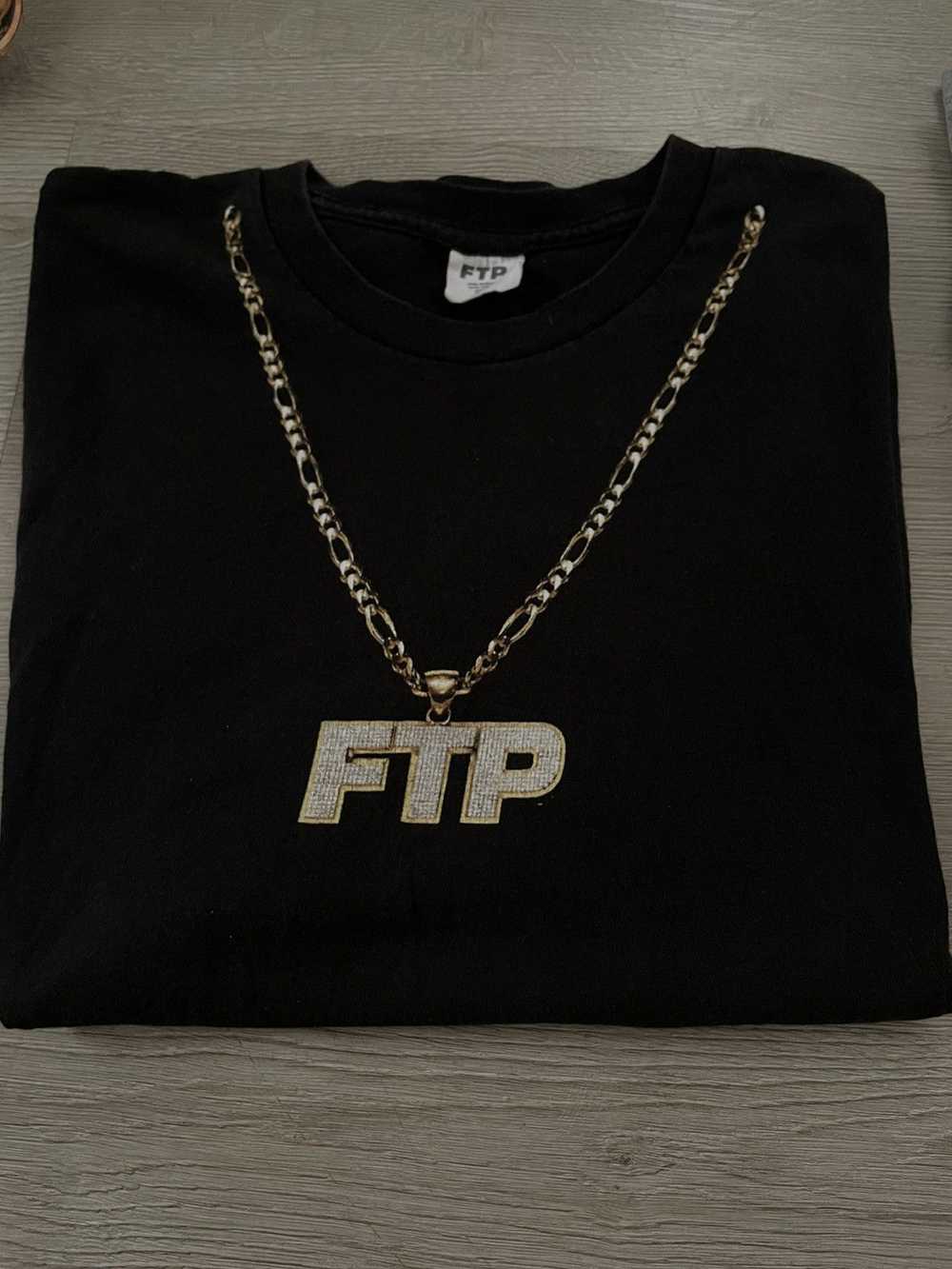 Fuck The Population FTP Chain Tee - image 1