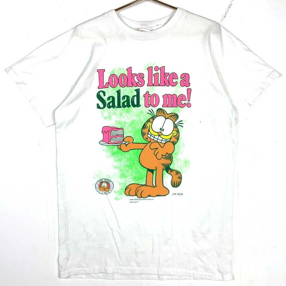 Vintage Vintage Garfield T-Shirt Medium 1978 70s … - image 2