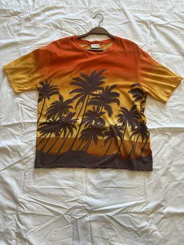 Saint Laurent Paris Multi-Tropical Graphic T-Shirt