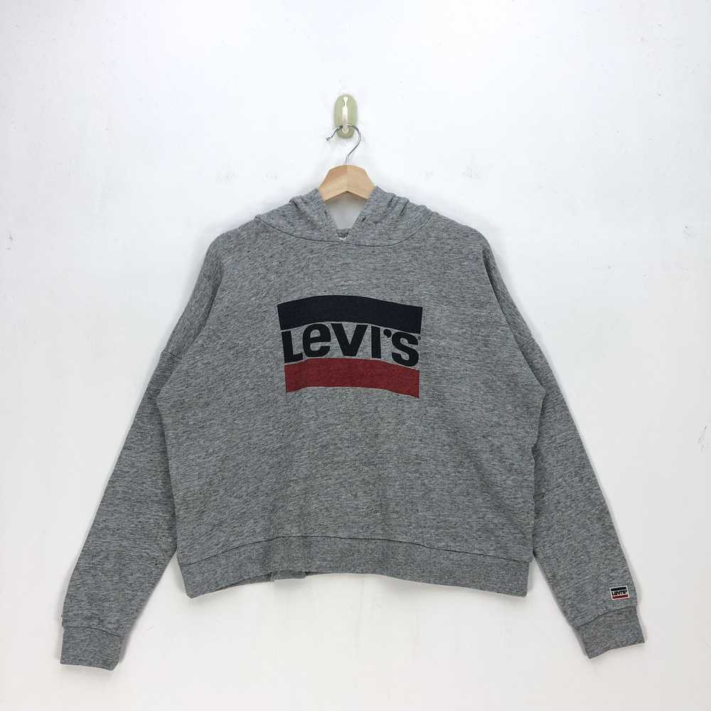 Levi's Levis Hoodie Sweater Crop Top Levis Sweats… - image 2