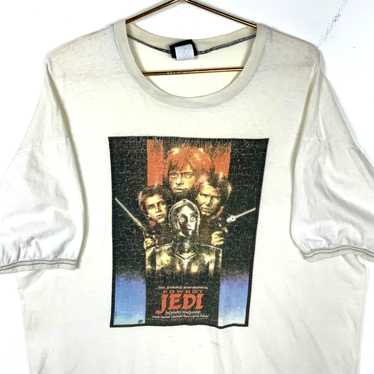 Star Wars Vintage Star Wars T-Shirt Extra Large Wh