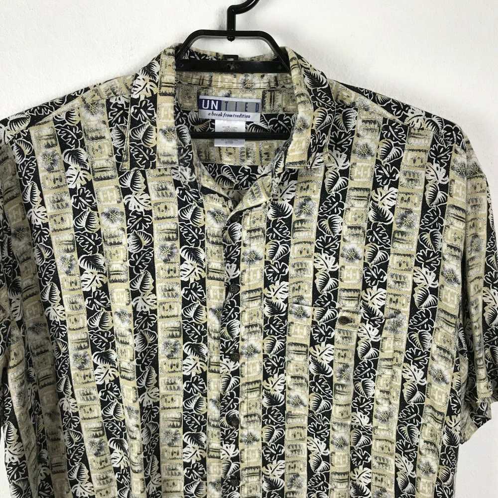 Vintage Untied Hawaiian Shirt Size XL Multicolor … - image 2