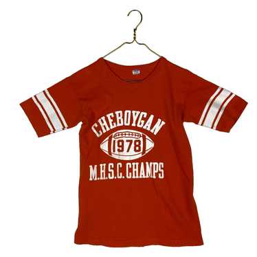 Champion Vintage 1970s Champion Jersey T-shirt La… - image 1