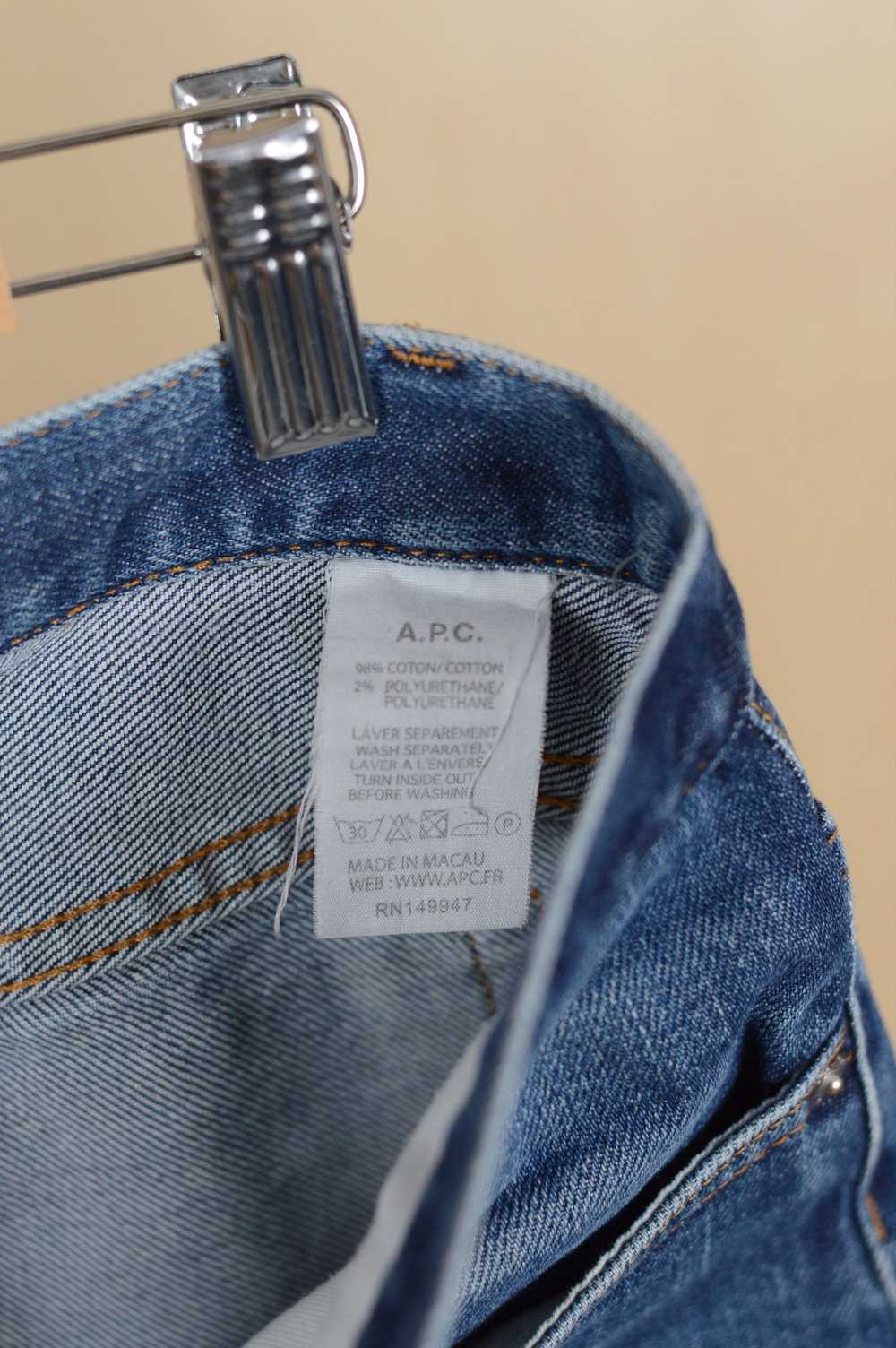 A.P.C. APC Petit Standart Jean Droit Etroit Jeans… - image 7