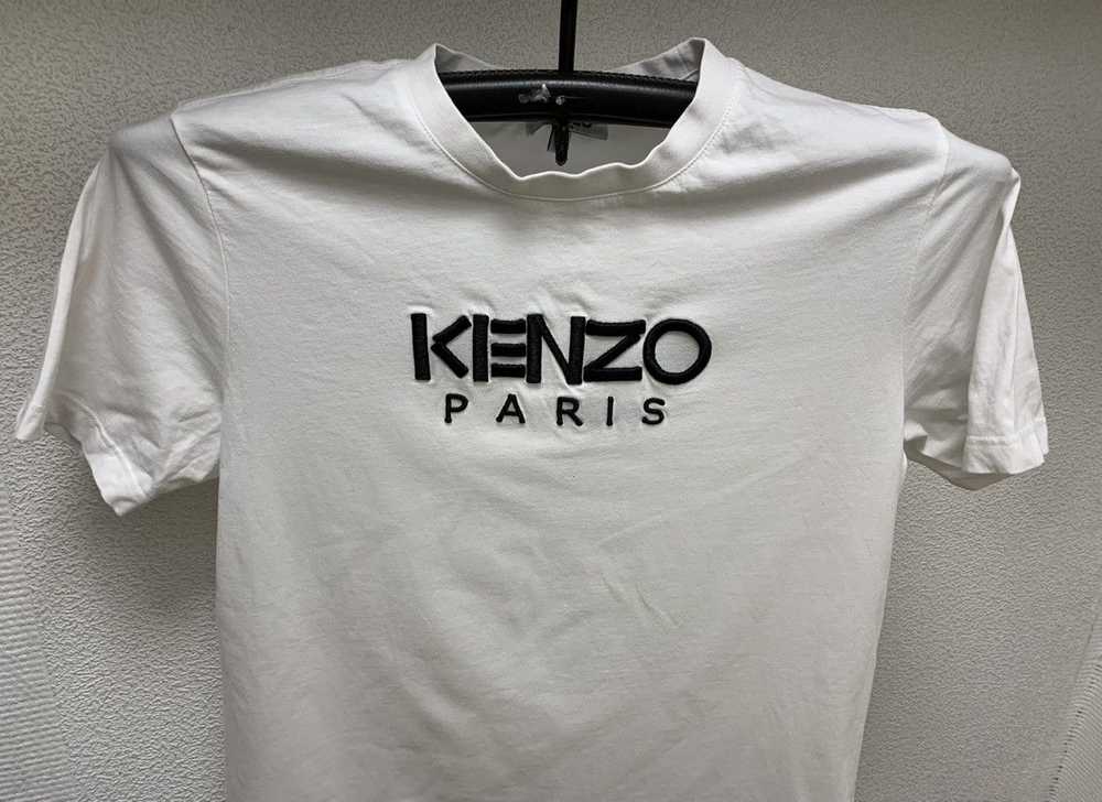 Kenzo Kenzo Paris white t-shirt M sz - image 2