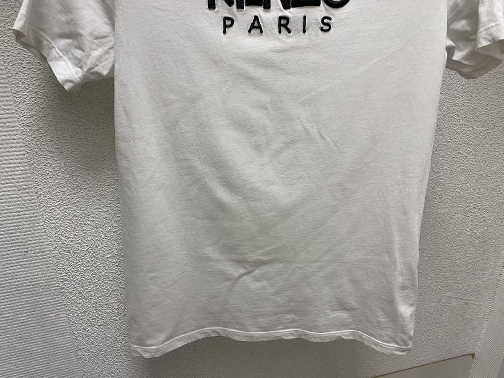 Kenzo Kenzo Paris white t-shirt M sz - image 3