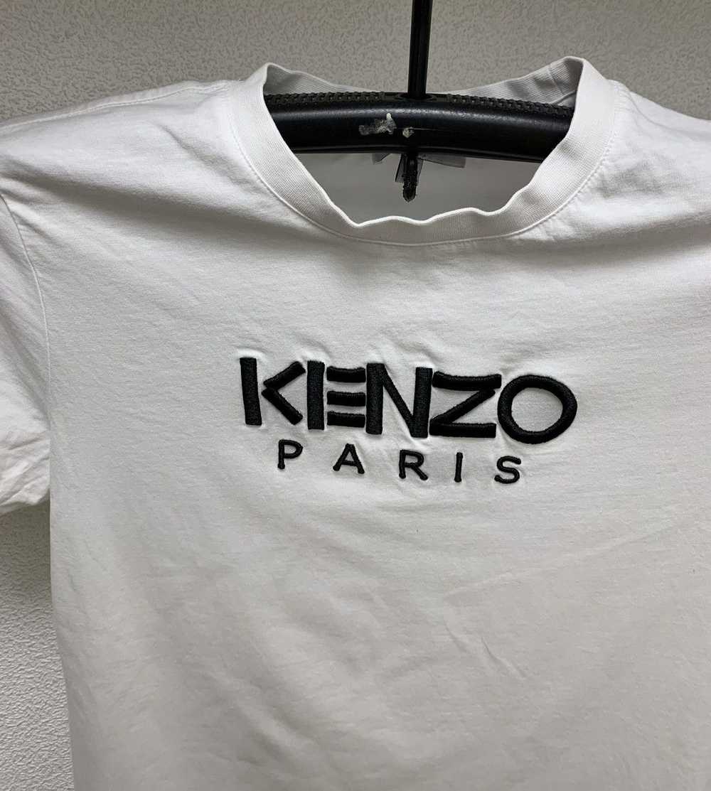 Kenzo Kenzo Paris white t-shirt M sz - image 4