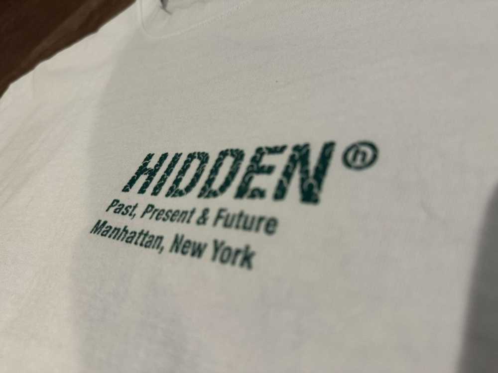 HIDDEN Hidden NY Clouds Tee sz L White - image 4