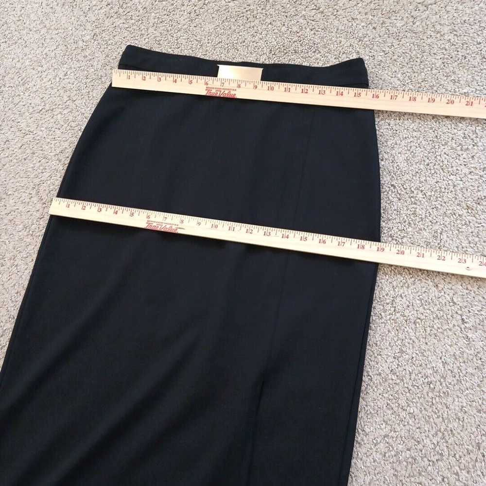 Buckle NYCC Maxi Skirt Medium Black Pull On Slit … - image 2
