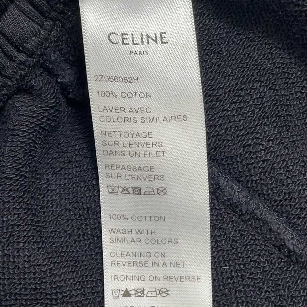 Celine Celine Logo Sweatpants Black - image 4