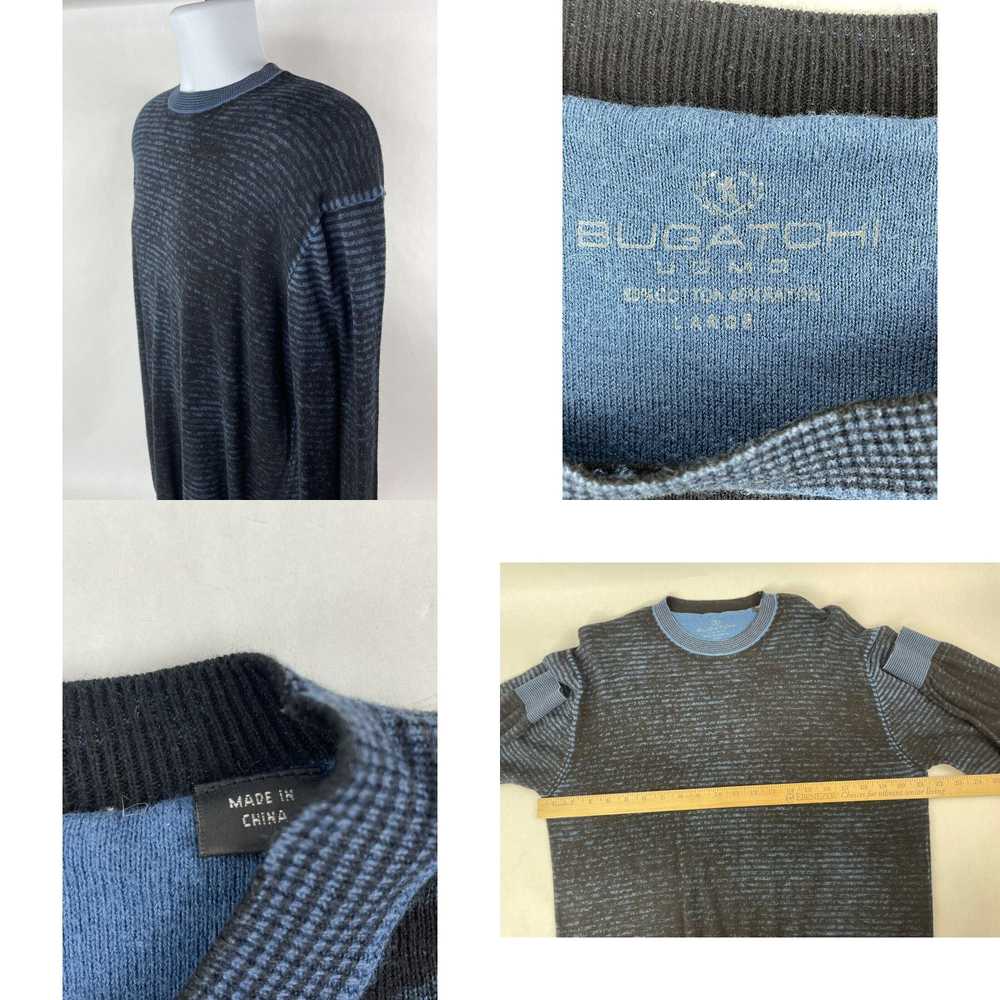 Bugatchi Bugatchi Uomo Sweater Mens Large Blue St… - image 4