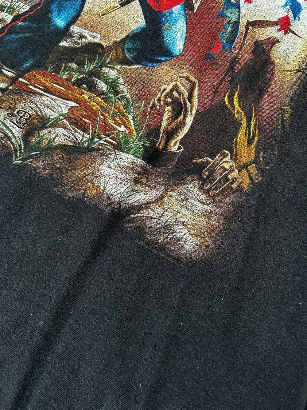 Iron Maiden × Rock T Shirt × Rock Tees Iron Maide… - image 4