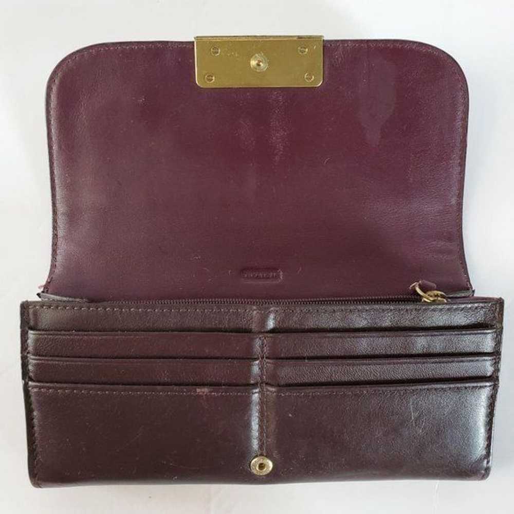 Coach Vintage Coach Wallet Kristin Spectators Plu… - image 5