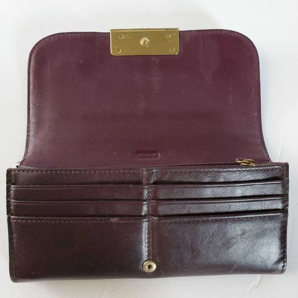 Coach Vintage Coach Wallet Kristin Spectators Plu… - image 7