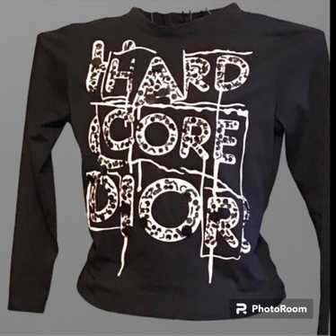 Dior Hard Core Black T-shirt John Galliano Design
