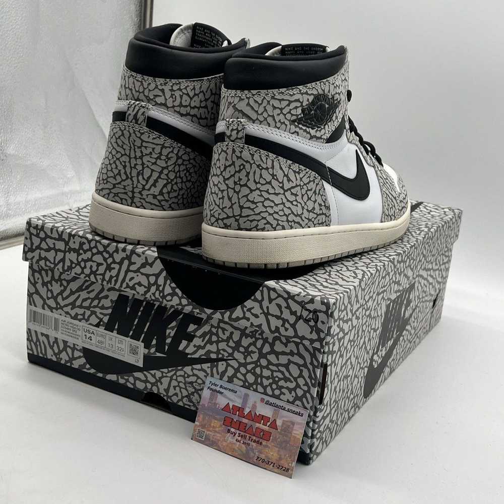 Nike Air Jordan 1 high white cement - image 5