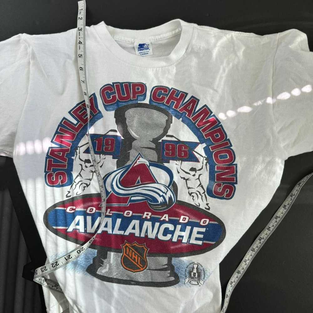 Starter Starter Colorado avalanche vintage t shirt - image 1