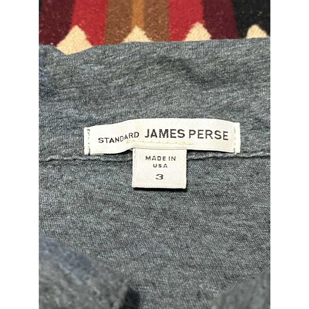 James Perse James Perse Polo Shirt Cotton Blue St… - image 3