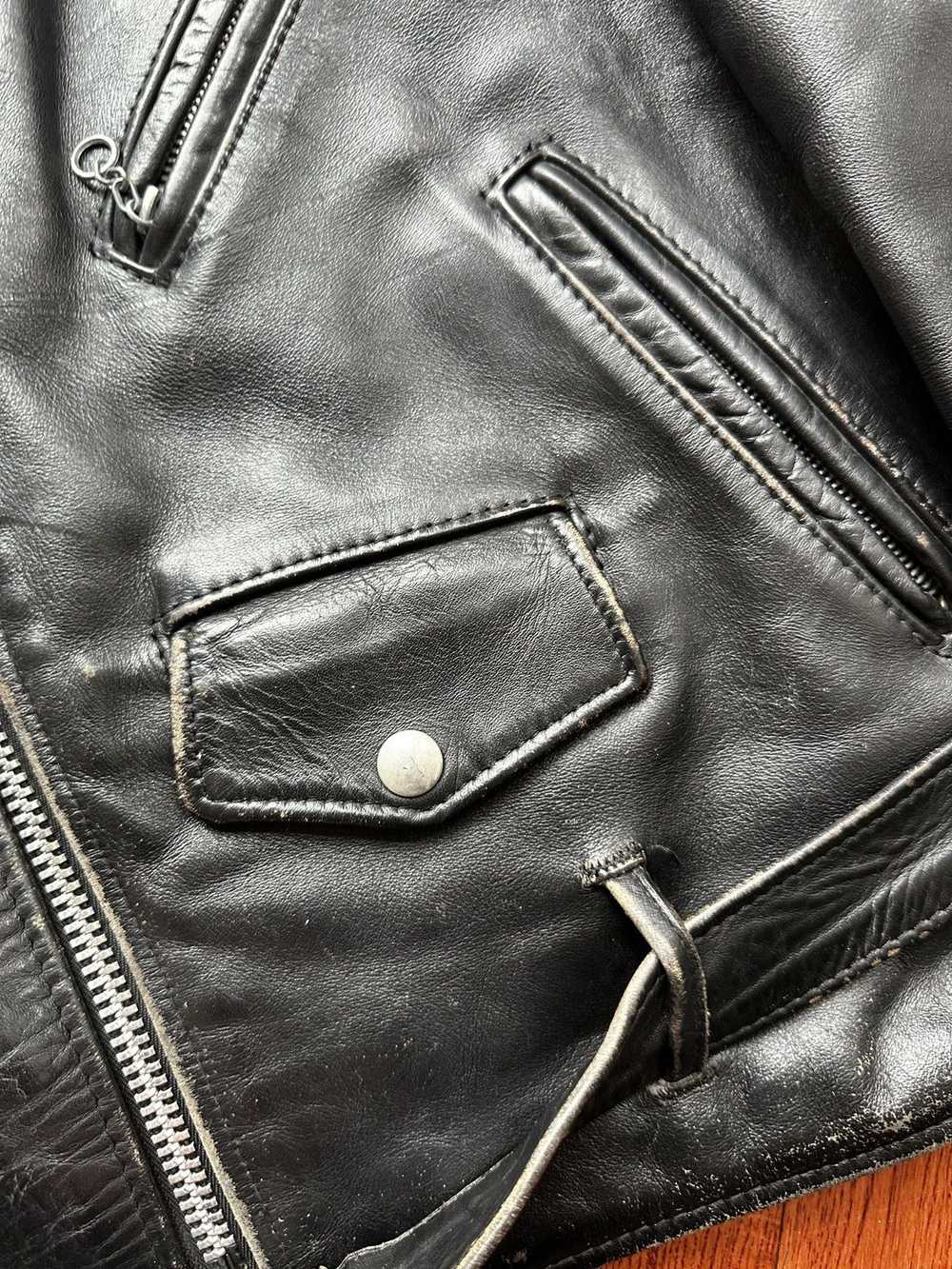 Schott × Vintage Vintage Schott Perfecto Leather … - image 4