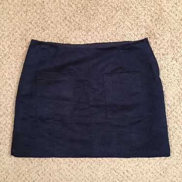 Old Navy Old Navy Skirt Size 4 Short Lined Blue Mi