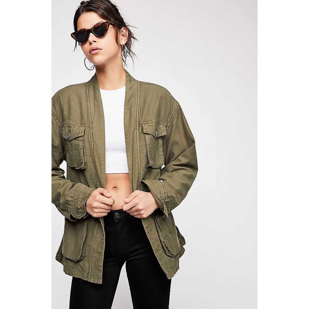Free People In Our Nature Belted Utility Jacket i… - image 1