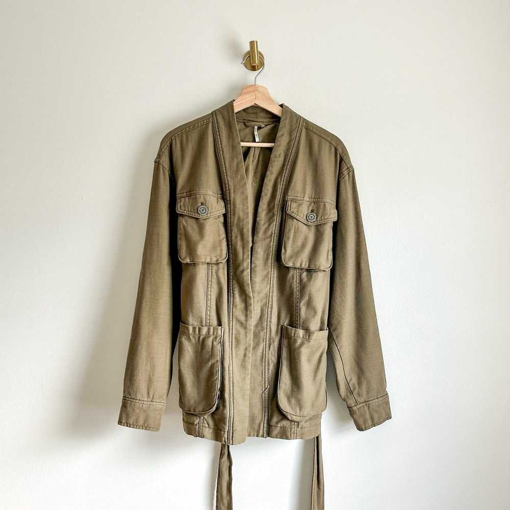 Free People In Our Nature Belted Utility Jacket i… - image 2