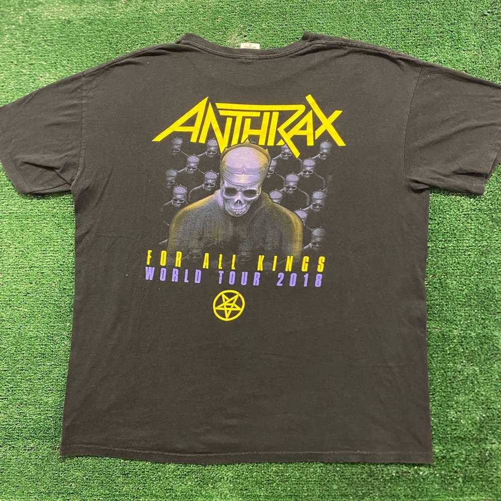 Band Tees × Streetwear × Vintage Anthrax Vintage … - image 4