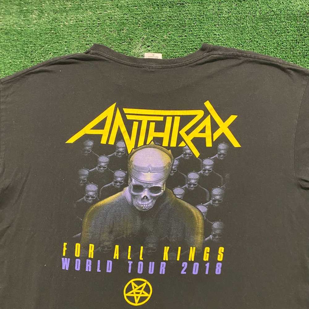 Band Tees × Streetwear × Vintage Anthrax Vintage … - image 5