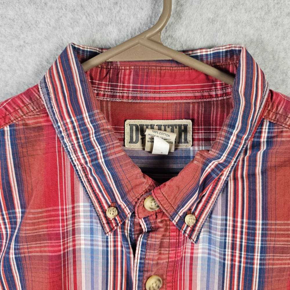 Vintage Duluth Trading Button Down Shirt Mens XL … - image 3