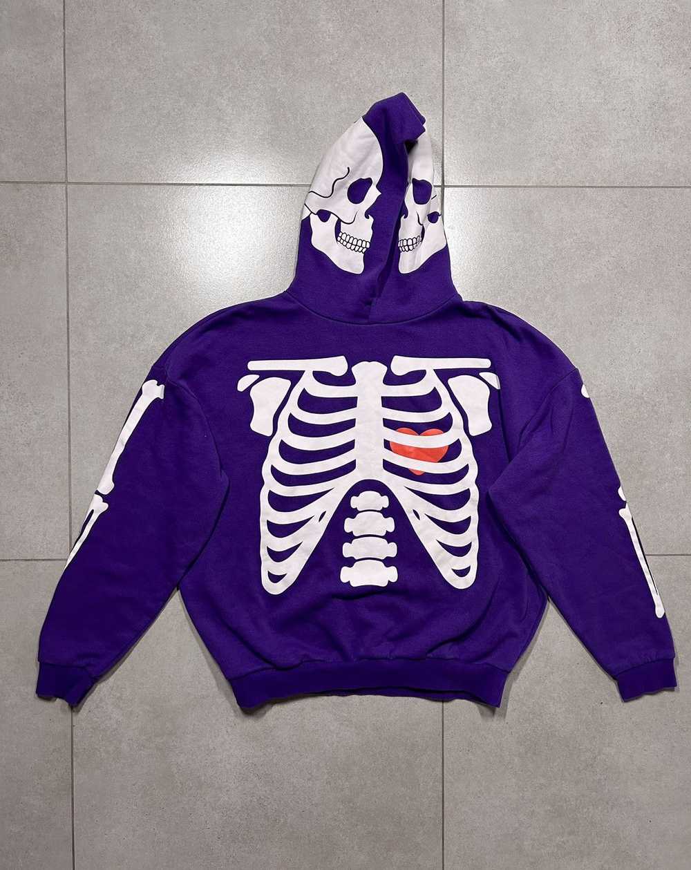 Japanese Brand × LRG × Streetwear Skeleton Purple… - image 1
