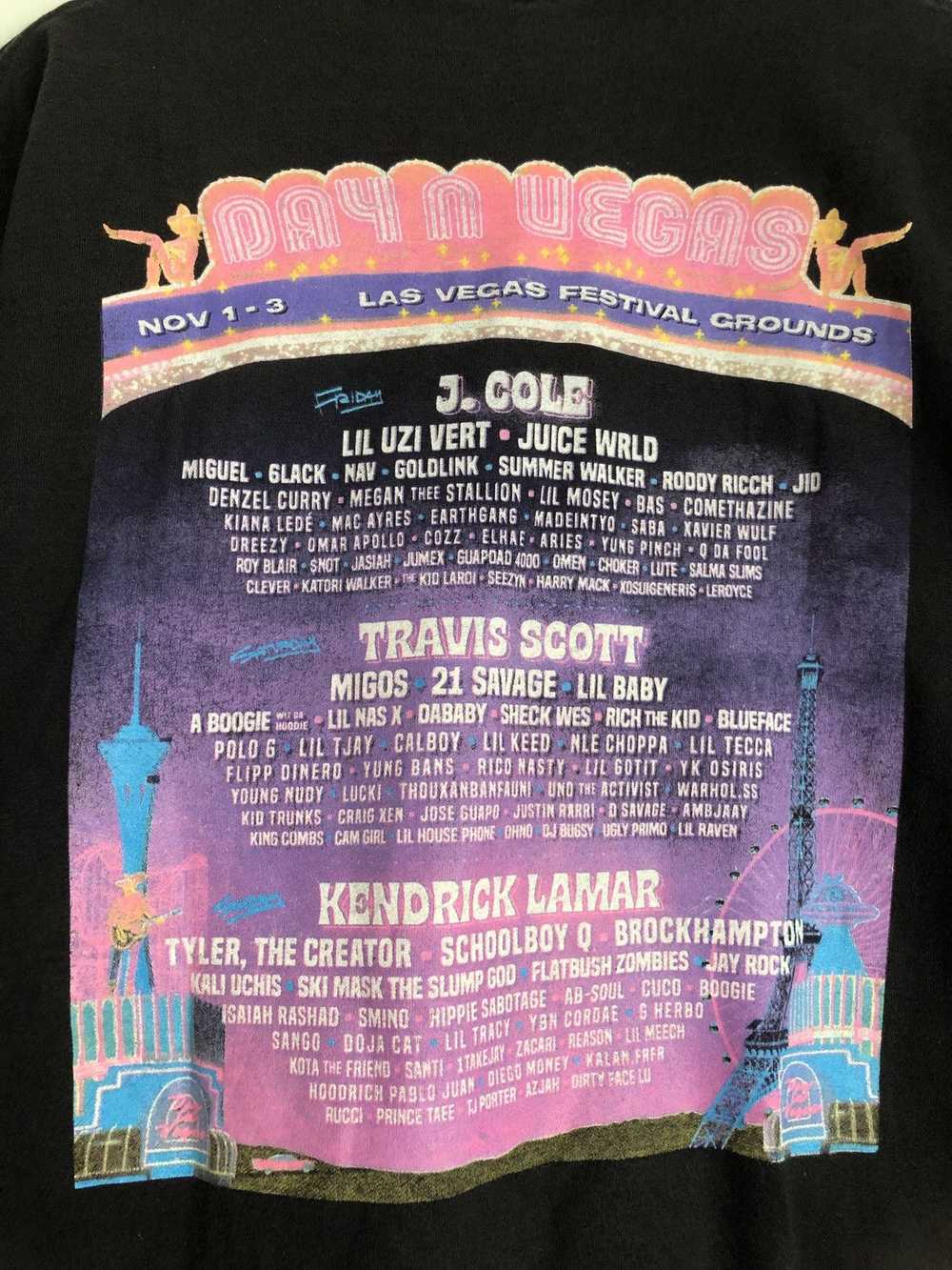 Tour Tee Day N Vegas Festival Travis Scott Kendri… - image 2