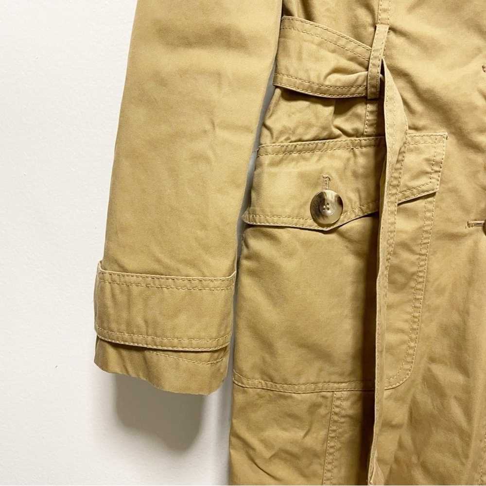 Kenneth Cole Reaction Camel Collared Trench Jacket - image 3