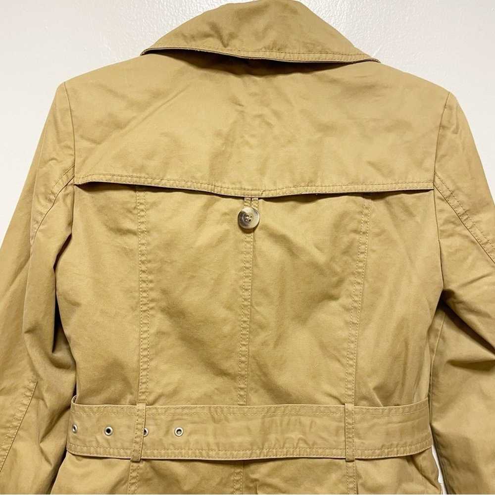 Kenneth Cole Reaction Camel Collared Trench Jacket - image 6