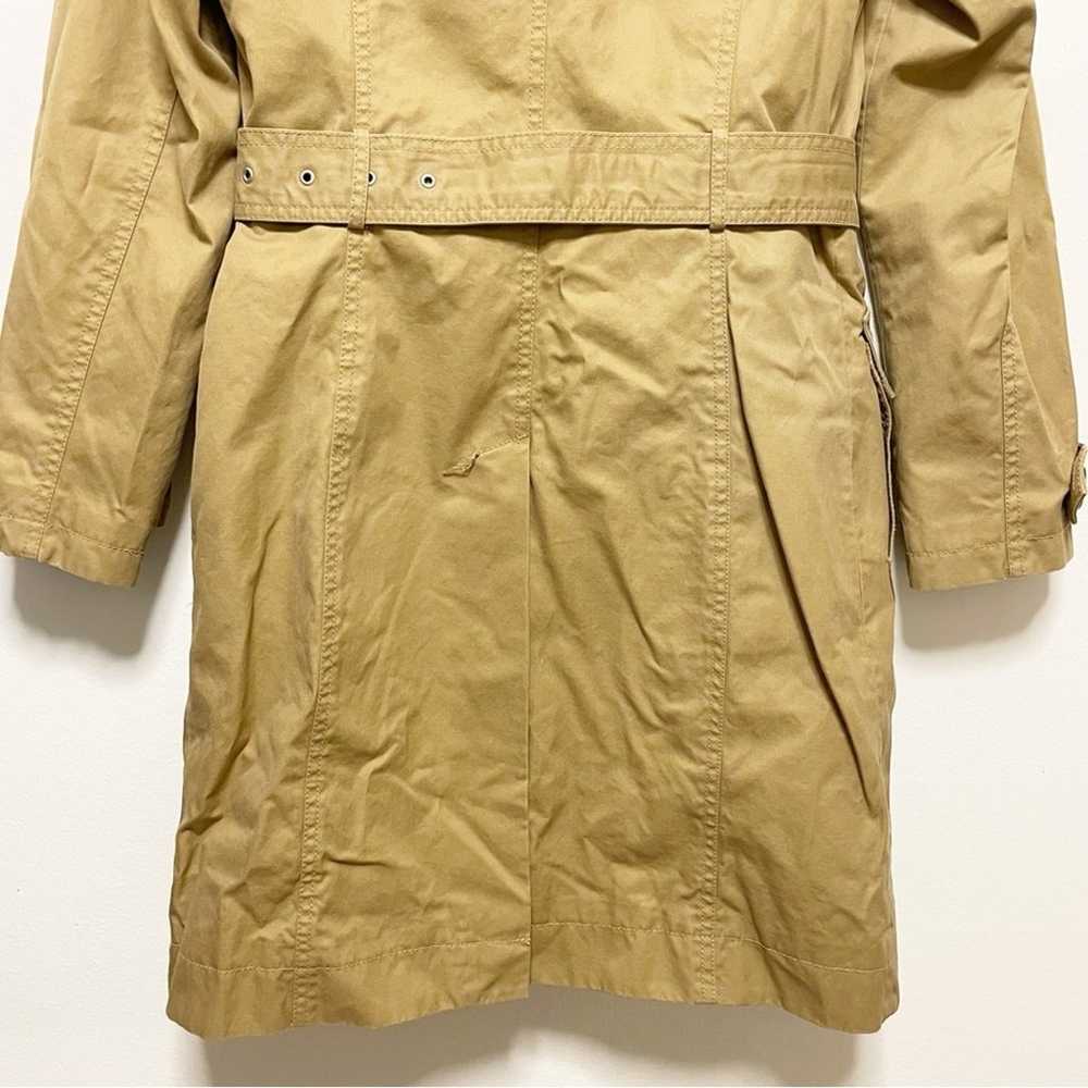 Kenneth Cole Reaction Camel Collared Trench Jacket - image 7