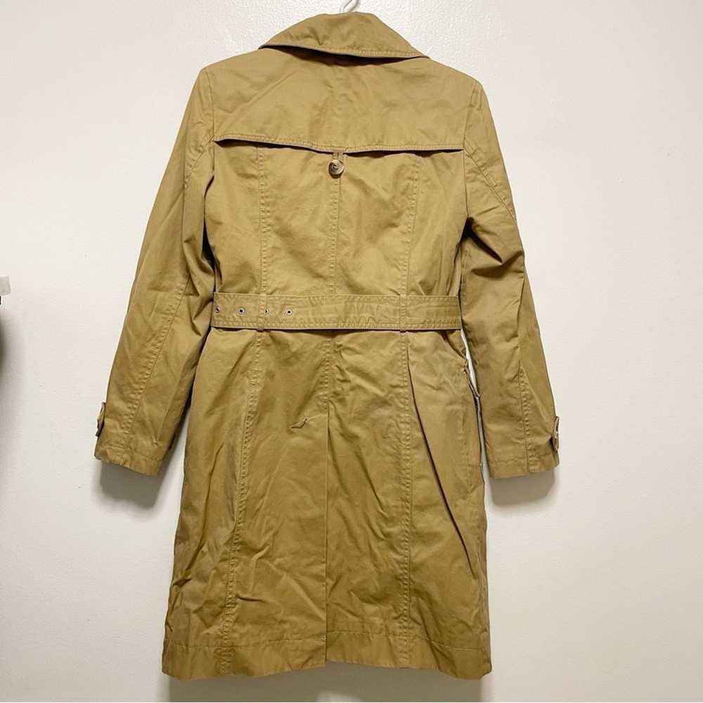 Kenneth Cole Reaction Camel Collared Trench Jacket - image 8
