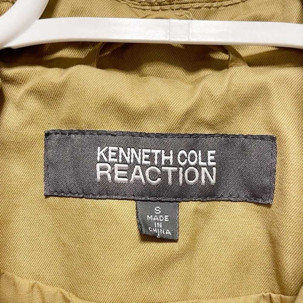 Kenneth Cole Reaction Camel Collared Trench Jacket - image 9