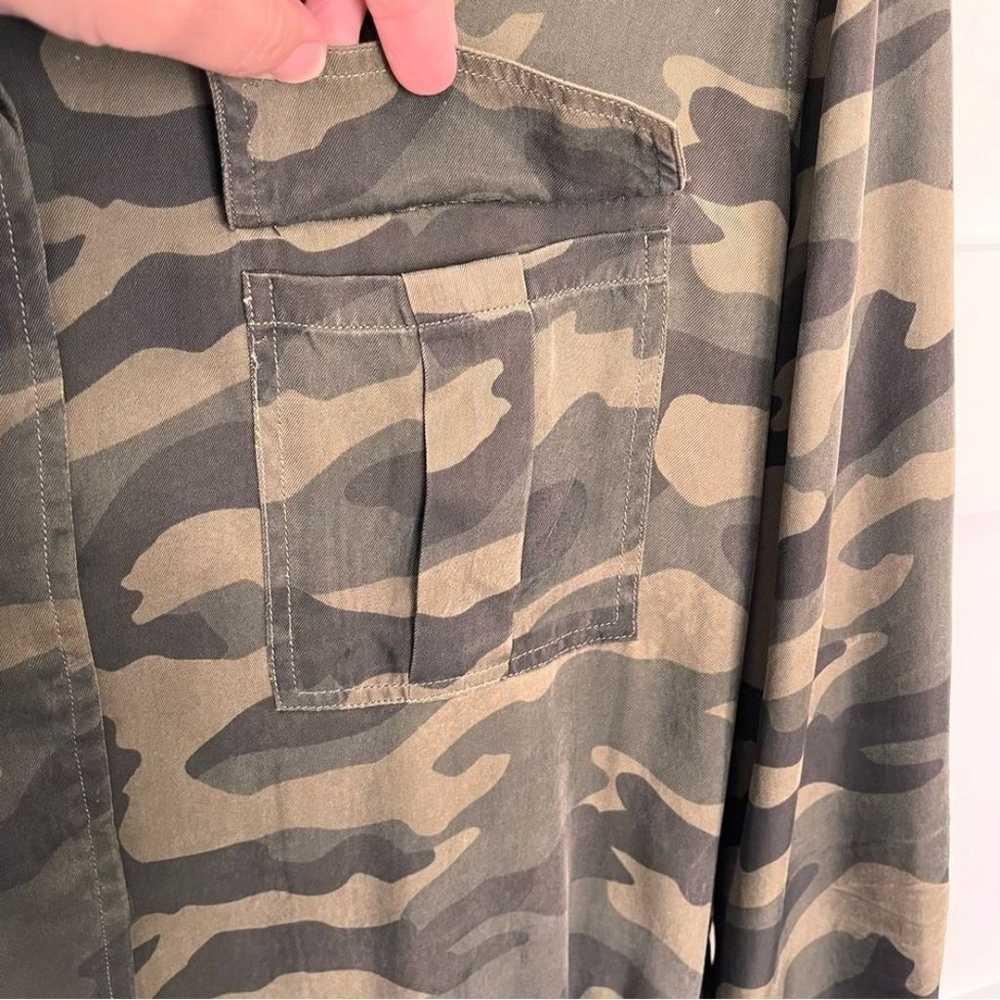 Rails camo jacket green brown size medium militar… - image 3