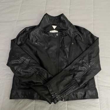Women Altar'd State PU Leather Jacket Medium - image 1