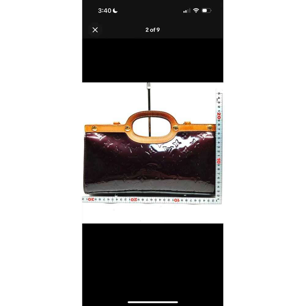 Louis Vuitton Roxbury patent leather satchel - image 2