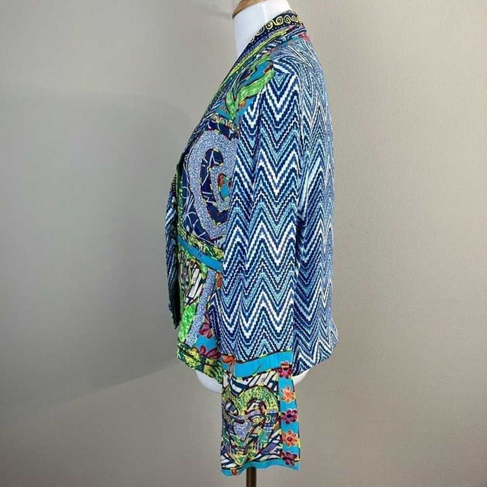 Sandy Starkman Jacket Medium Art To Wear Embroide… - image 9