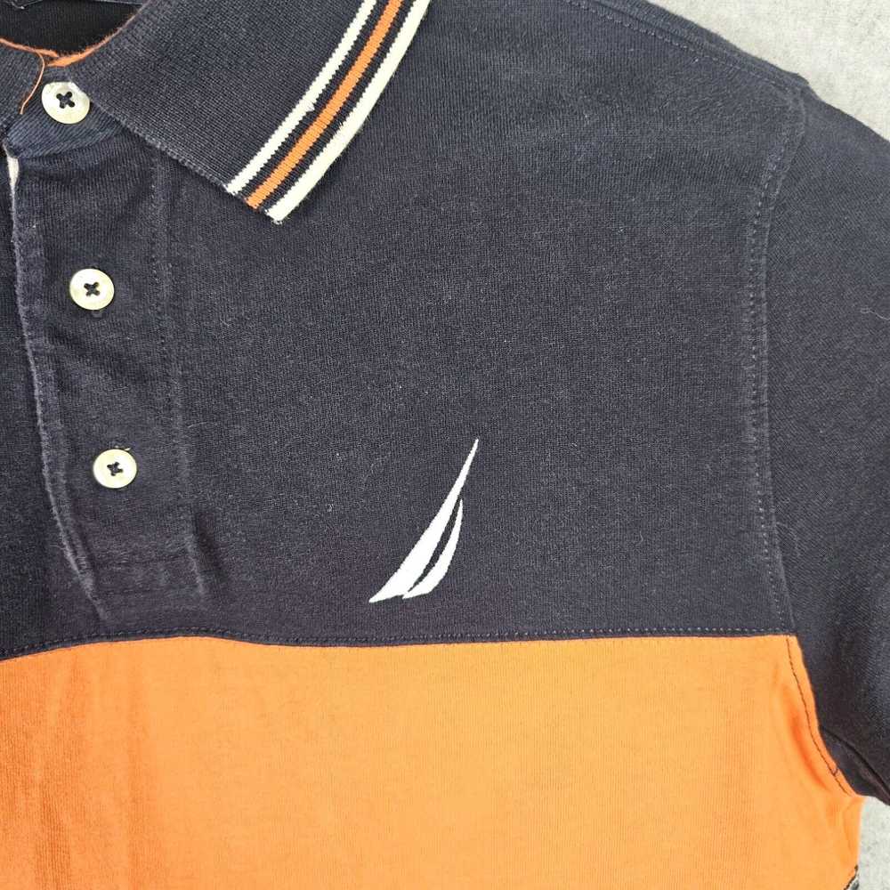 Nautica Nautica Polo Shirt Mens Small Colorblock … - image 2