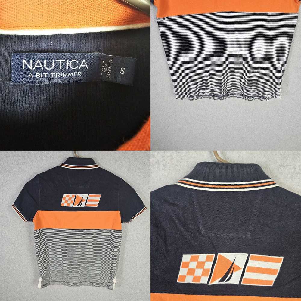 Nautica Nautica Polo Shirt Mens Small Colorblock … - image 4